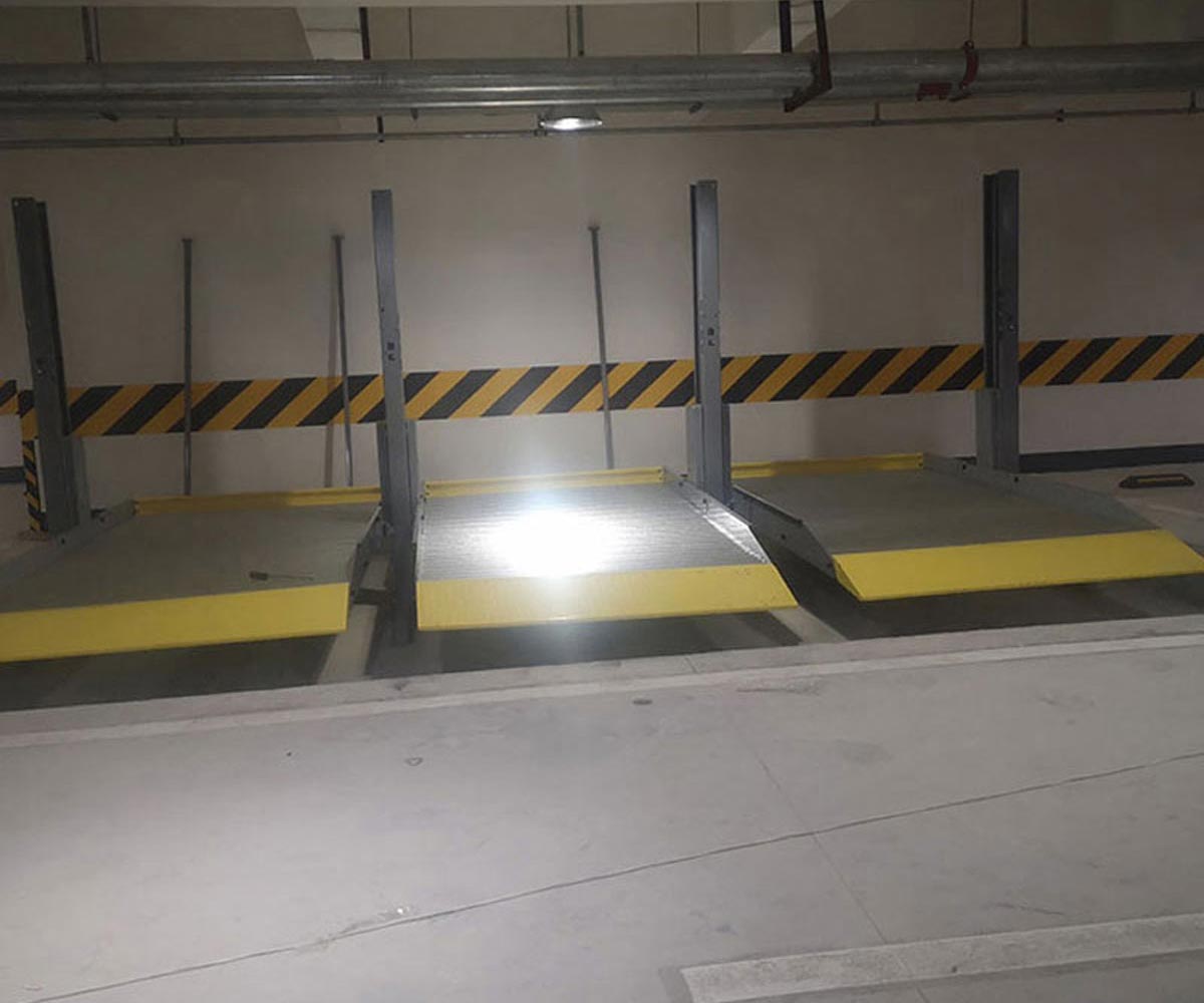 黔西2柱立體車(chē)位拆除