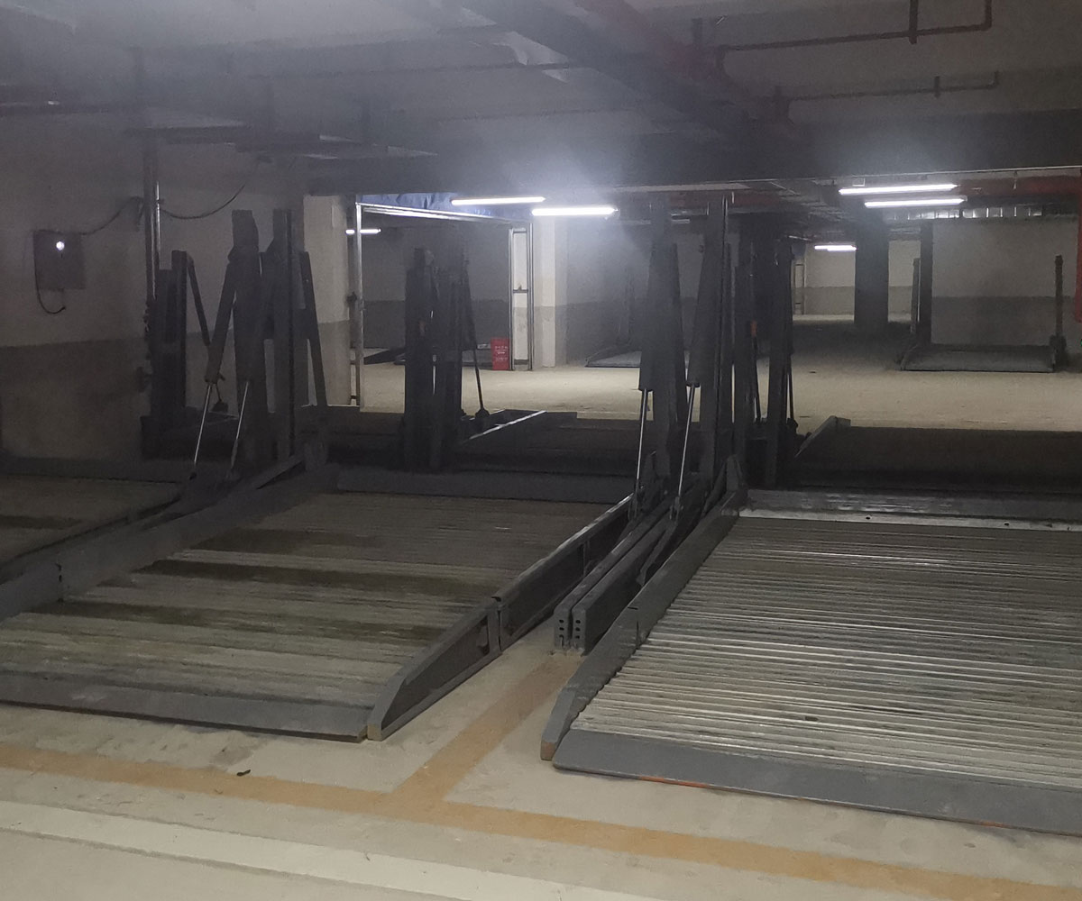 榕江五層立體車(chē)庫能節省四倍空間