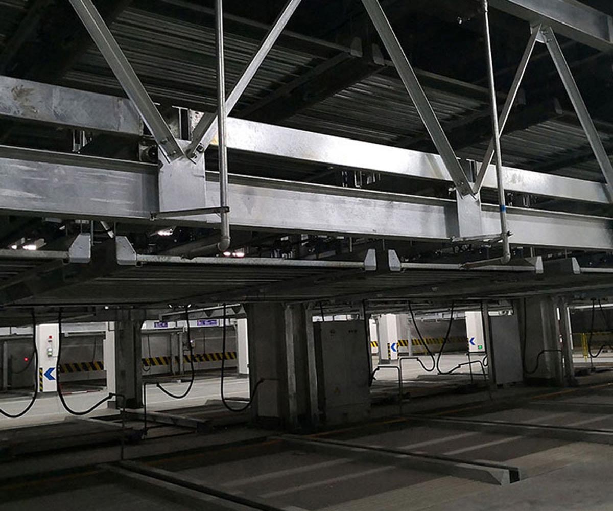 思南液壓驅動(dòng)方式與傳統采用電機鏈條驅動(dòng)立體車(chē)庫區別