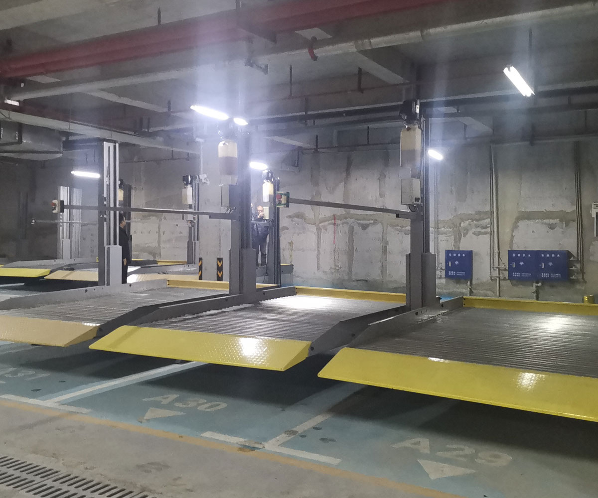 PSH五層升降橫移類(lèi)停車(chē)設備技術(shù)參數