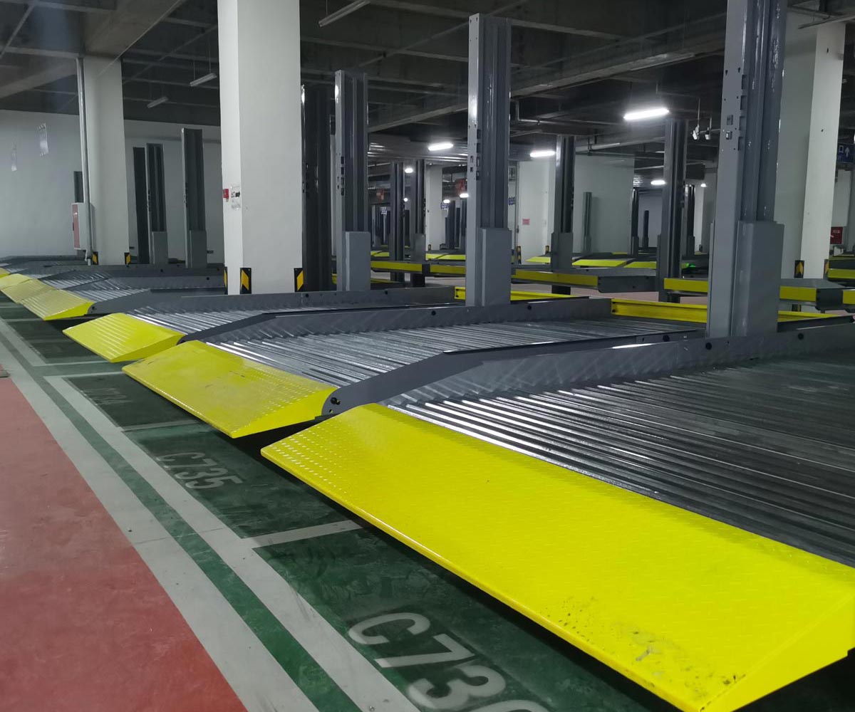 清鎮立體車(chē)庫車(chē)位引導解決方案