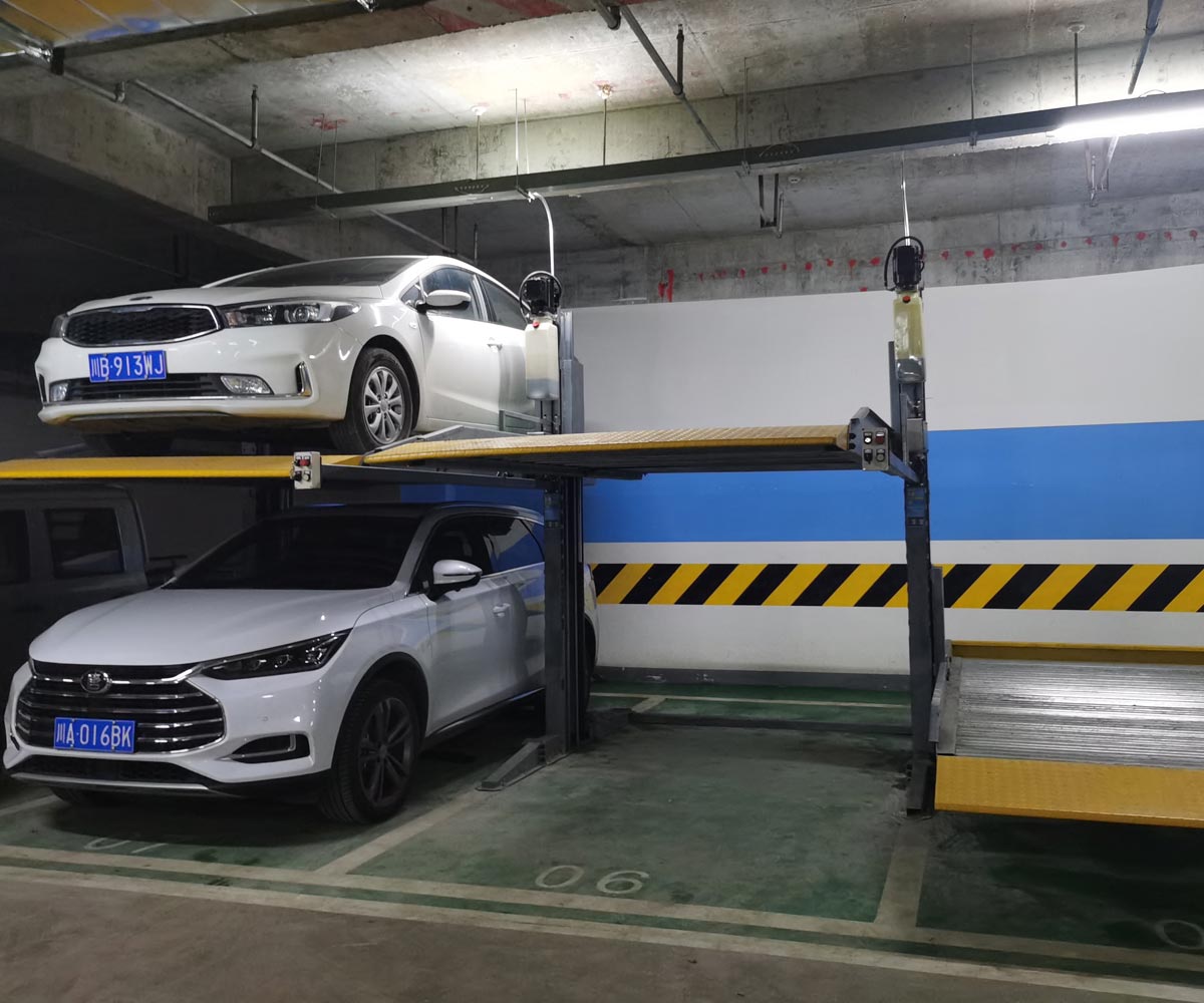 思南兩層機械停車(chē)庫