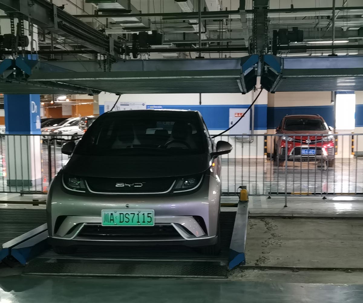 湖北二層升降橫移式機械停車(chē)